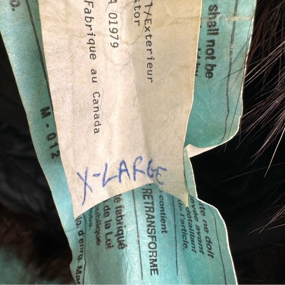 Vintage Beaver Fur Trapper Hat Aviator Brown Tie Ear Flaps Size XL - Picture 9 of 10